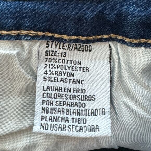 New ~ BAMBOO ~ Super Soft Flare Jeans Size 13 FLARE FOR FALL ~ - Picture 6 of 6